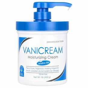 Vanicream 보습 크림 민감성 피부용 453G 1LB)