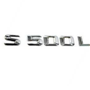 [주주파츠몰] 벤츠 AMG C63 E350L E500L S뱃지 V12 V8 엠블럼 호환 용품, B TYPE (INITIAL BADGE), 05. S500L