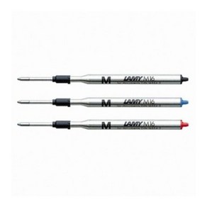 라미 LAMY M16 볼펜심 (BK BL RD), Red(M), 색상