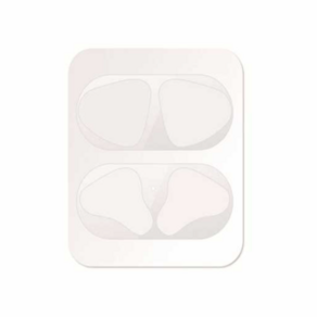[특별할인]에어팟 18K 도금 철가루 방지 스티커(1세대 2세대 유선 무선 3세대 PRO), 실버, 에어팟 1/2세대 유선 겸용