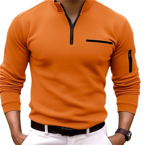 다재다능한 쿼터 Zip Athletic Top Outdoo Spots Long Sleeve Shits fo Men