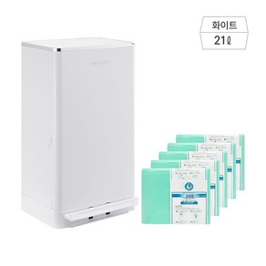 매직캔 크롬히포 21L/27L+리필6개(기본포함) MH250/MH280 신제품 더블락시스템