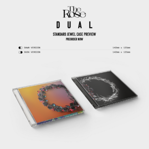 더 로즈 (THE ROSE) 2집 / DUAL (Jewel Case Album)(1종버전선택), Dusk Ve (VDCD7015)