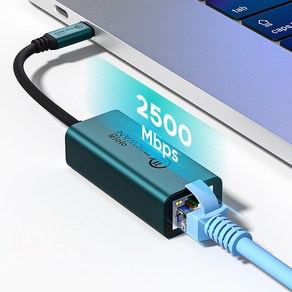 아이퀸 USB3.0 / C타입 랜카드 1G / 2.5G 초고속LAN 올인원어댑터 유선랜카드 이더넷포트 기가비트