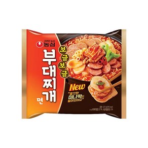 농심 보글보글 부대찌개라면 봉지라면 127g x 10개