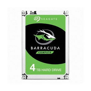 Seagate BaaCuda 5400/256M (ST4000DM004 4TB) HDD, 설명내포함, 선택없음, 선택없음