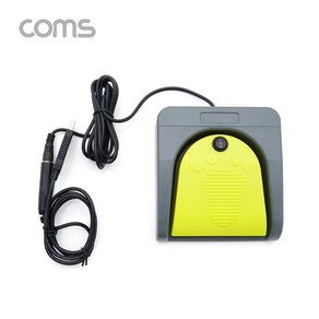 BT941 Coms USB 페달 풋 스위치 발판 / 6.3mm TO USB 변환 플러그 포함, 1개