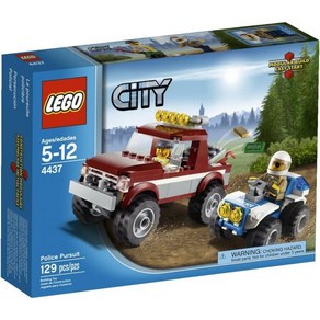 레고테크닉 레고스타워즈 레고프렌즈 파워정품 LEGO City Police Pusuit 4437 153472, 1개