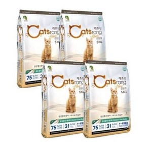 (매장정품) 캣츠랑 리브레 Libe NEW 전연령 고양이사료 5kg x 4개 76580