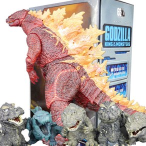 국내익일출고 신고질라 레드컨셉 피규어 킹 오브 몬스터 NECA GODZILLA+추가 구성품 랜덤, 1개