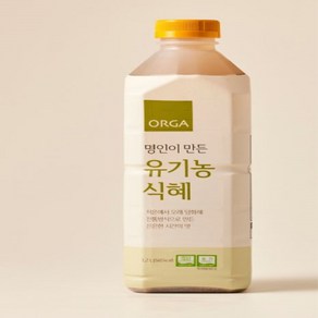 ORGA 명인이 만든 유기농 식혜 1.2L, 5개