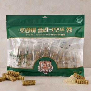 호랑이 플라크오프 껌 45p (강아지간식 덴탈껌), 1개, 360g