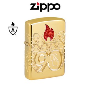 ZIPPO 90주년 기념 라이터 49866 Collectible of the Yea