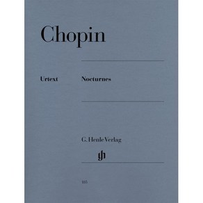 쇼팽 녹턴 모음곡 : Chopin Noctunes, 쇼팽 저, G. Henle Velag