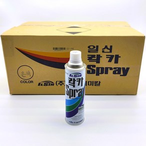 일신 락카 스프레이 420ml 방청 도색 페인트 무광 유광 코팅 리폼 금색 흑색