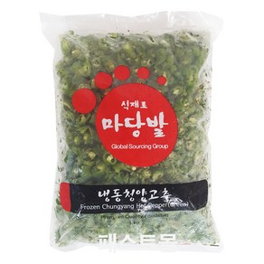 식재료마당발 냉동청양고추, 1kg, 1개