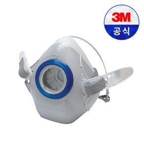 3M 7702 단구형 면체 마스크 중형 방독면 방독 분진, 1개