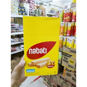 인도네시아 나바티 크림 와퍼 치즈 웨하스 스낵 Nabati Ceam Wafe 160g x 2o, 2개