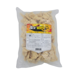 [얌얌마켓] 꼬꼬 꿔바로우 1kg 가미(아이스박스+드라이아이스 포함), 1개