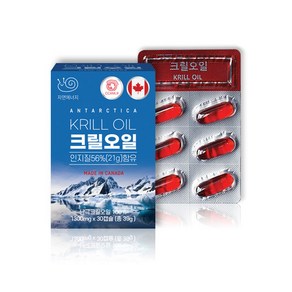 크릴오일(1box) 1300mg x 30캡슐, 30정, 1개