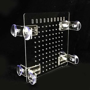 어항 투명한 친환경 아크릴 수조함 뚜껑 치어 격리 칸막이 백스톱 펌프 가림막 문주문제작, 기본, 1개