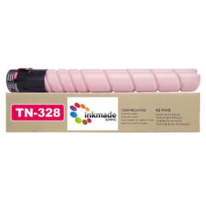 코니카미놀타 TN-328 K C M Y 재생토너 bizhub C025DNI C030DNI C036DNI, 3. TN328M 빨강재생토너, 1개