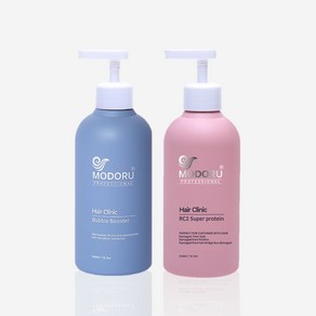 모도루 디럭스슈퍼프로틴 단백질 손상모트리트먼트 540ml+약손상모용 단백질샴푸 540ml [2종세트]