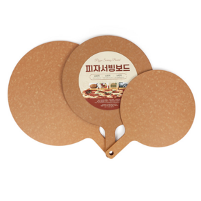다올 피자서빙보드 커팅보드 우드보드 플레이팅도마 빵트레이 간식접시 3size, 1개