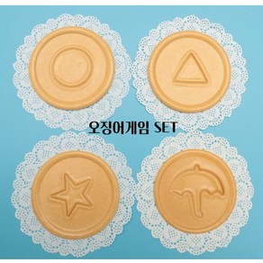 달고나홀릭 프리미엄 수제달고나 뽑기 8종 (개별바늘포함), 120g, 4개, Best set