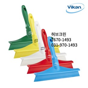 바이칸 싱글 작업대 스퀴지, 1개, 흰색
