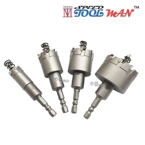 툴맨 육각샹크 TCT 초경 홀소 커터 홀쏘 홀쇼 16-25mm, 툴맨 홀쏘 20mm, 1개