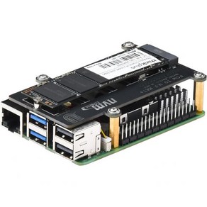 라즈베리 파이 5용 PCIe M.2 HAT 2280 2260 2242 2230 NVMe SSD용 추가 나사 세트가 있는 PIP 피모로니 주변 보드, 라즈베리 파이 5용 PCIe M.2 HAT 2280 2