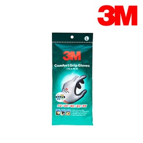 3M 컴포트 그립 안전장갑 다목적장갑 코팅장갑, 1개, 그레이