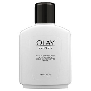 Olay 컴플릿 올데이 모이스처라이저 SPF 15 광범위한 스펙트럼의 자외선 차단 - 민감성 118.3ml(4온스) 1개