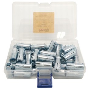 이노공구 콘크리트 드롭인앙카 3/8인치 30mm 40pcs, 40개