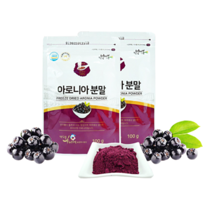 국내산 아로니아 분말 가루 파우더 100g, 1개