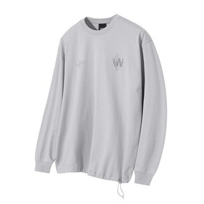 스위브 Bottom Hem Sting Long Sleeve T-shits Light Gey LSRSCTR114M 523664