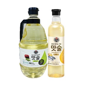 (상온)백설 맛술(로즈마리)1.8lx1개+맛술(생강)800mlx1개, 1세트