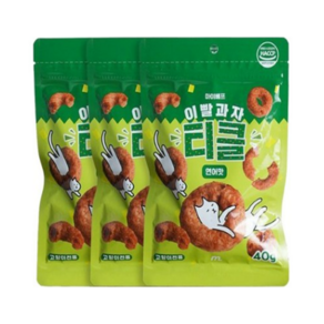 마이베프 고양이 이빨과자 티클 40g, 연어맛, 9개