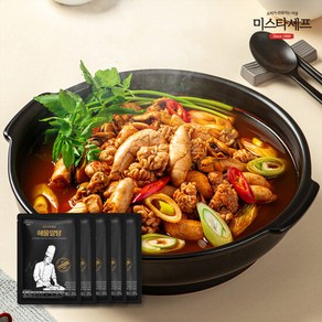 미스타셰프 해물알탕 550g 5팩, 5개