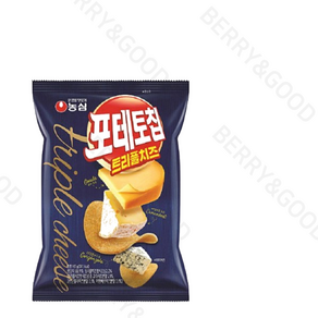 [품질보증]농심 포테토칩 트리플치즈 50g100% 정품, 50g, 1개