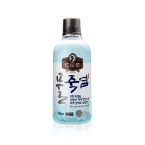 인산가 (주)인산가 정품 물죽염실버 300ml 6병 이상 구입시 흑삼담은 금흑흑삼크런치(10g) 3개 증정)