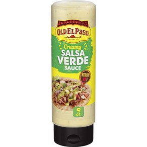 Old El Paso 타코 소스 - 크리미 살사 베르데 255g9온스, 1개, 255g