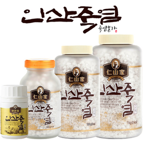 인산가 9회 죽염 고체 80g / 240g / 500g / 1kg [선택] 인산죽염 건빵 커피 천마차 유산균등 샘플 증정 [정품 판매자 사업자번호: 660-58-00496], 1개