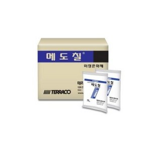 테라코 메도칠 70g X 100개입(1박스) - 몰탈혼화제 견출 미장