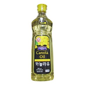 오뚜기 프레스코 카놀라유 900ml 1개 튀김 부침 볶음 샐러드