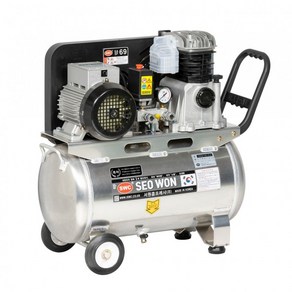 서원 에어콤프레샤 SA69-40-6.5(AL/알루미늄)(6.5HP)25/40L/50L/120L 탱크선택, 1개