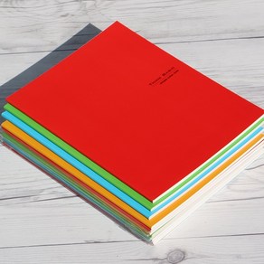 데이스토리 80g 컬러 라인/유선/제본노트-씽크베이직 B5(188x257mm) 10권, 혼합발송