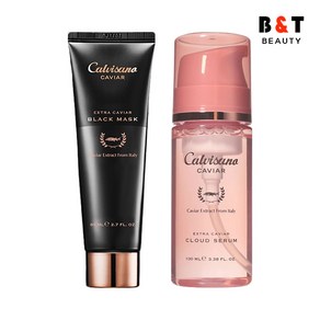 칼비사노 캐비어 블랙 마스크 80ml + 클라우드 세럼 100ml