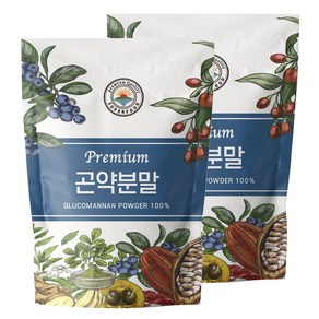 해나식품 곤약가루, 500g, 2개